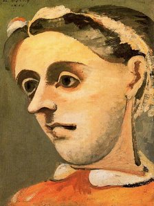 Portrait Of Akabi — Arshile Gorky, Post-impressionism