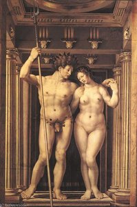 Neptune And Amphitrite, - (188x123.) — Jan Gossaert (mabuse)