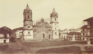 Cathedral, Panama — Eadweard J Muybridge