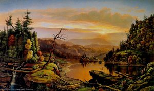 River Valley Landscape — Levi Wells Prentice