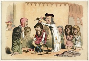 King Henry I And Serlo — Richard Doyle