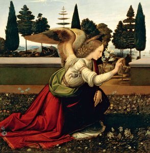 The Annunciation. Detail