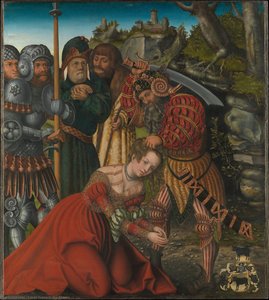 The Martyrdom Of St. Barbara — Lucas Cranach Der Ältere, Renaissance German