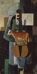 Cow And Fiddle — Kazimir Malevich