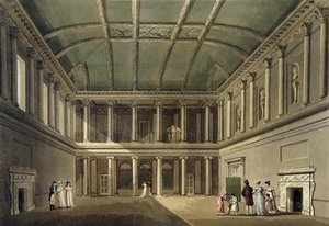 Interior Of Concert Room — John Claude Nattes