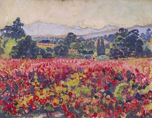 The Vines In Saint Clair — Theo Van Rysselberghe