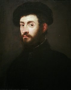 Porträt Eines Mannes — Tintoretto (jacopo Comin), Manierismus