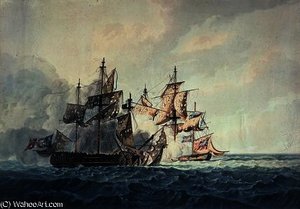 The Action between His Majesty's Sloop
