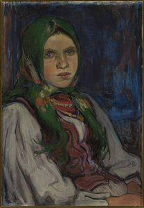 Peasant Girl — Wladyslaw Slewinski
