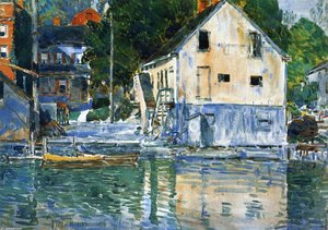 Casa Eby, Cos Cob — Frederick Childe Hassam