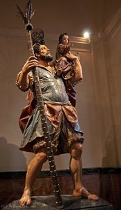 Sculpture of San Cristobal, Church of the Savior in Seville, (1597)