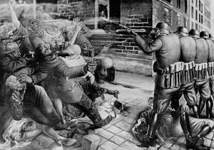 Street Fight — Otto Dix