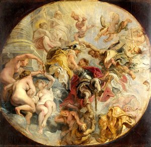 The Apotheosis Of The Duke Of Buckingham — Peter Paul Rubens, Baroque