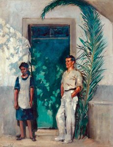 Conversation Piece, Madeira — William Bruce Ellis Ranken