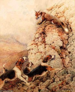 Hiding From The Hounds — William Arnold Woodhouse