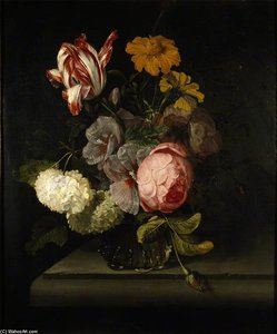 A Vase Of Flowers