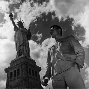 New York, New York 1979 (Statue of Liberty) from the East Meets West Self-Portrait Series 1979–1989
