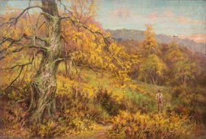 Autumn In Addington Park, Croydon, Surrey — William Henry Hope