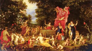 An Allegory Of The Five Senses — Jan Brueghel The Elder