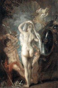 The Judgement Of Paris — Žan Antoan Vato, Rococo