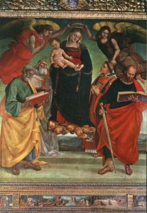 Madonna And Child With Saints — Luca Signorelli, Renaissance