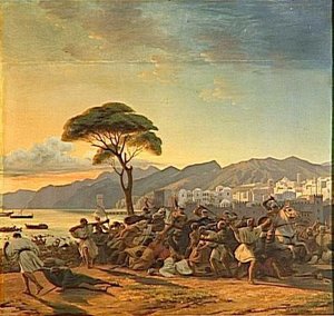 LEVEE DU SIEGE DE SALERNE.VERS 1016