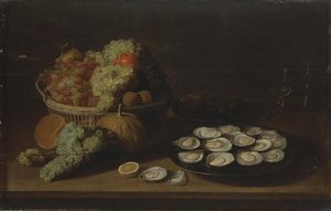 Huitres Et Fruits — Jacob Foppens Van Es