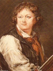 Self-portrait — Peter Adolf Hall