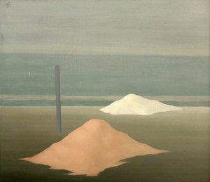 Pole And Two Sand Piles — Albert Reuss