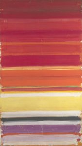Horizontal Stripe Painting November 1957 January 1958