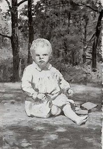 Small Blond Boy (Probably the Artist's Son), (painting)