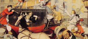 Winchester Stagecoach — Norman Rockwell