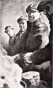 Thanksgiving Dinner — Louis Lozowick