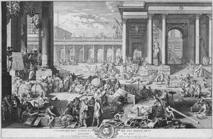 The Academy of Sciences and Fine Arts dedicated to Roy