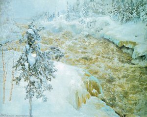 Winterlandschaft aus Imatra