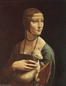 Portrait Of Cecilia Gallarani (lady With An Ermine) — Leonardo Da Vinci, High Renaissance