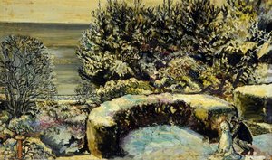 Snowman, Porthallow, Talland Bay, Cornwall — Francis Ferdinand Maurice Cook