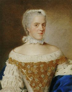Portrait Of Henriette Of France, Daughter Of Louis Xv — Jean-étienne Liotard
