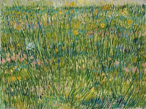 Patch Of Grass — Vincent Willem Van Gogh, Neo-impressionism