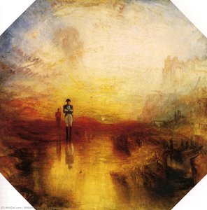 The Exile And The Snail — Joseph Mallord William Turner, Romantic Landscape Painting