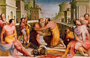 Reconciliation Of Lepidus And Flacco — Domenico Di Pace Beccafumi