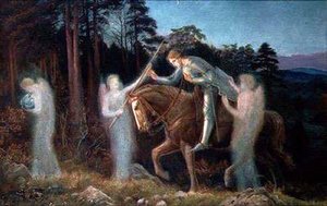 Sir Galahad 1 — Arthur Hughes