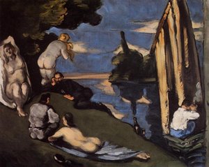 Pastoral, Or Idyll — Paul Cézanne, Post-impressionism