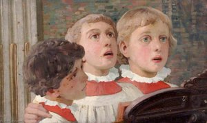 Choir Boys Singing — William Herbert Allen