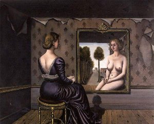 The Mirror — Paul Delvaux