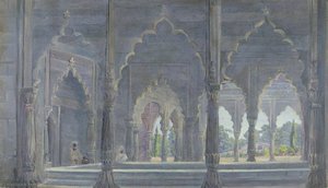 Palacio De Lucknow. 1º Septiembre De 1878 — Marianne North, Victorian Naturalism
