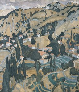 Burnt Village In Mytilini — Spyros Papaloukas