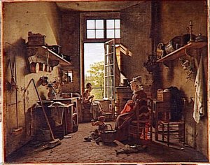INTERIEUR D'UNE CUISINE
