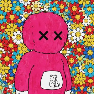 The Magenta Sentinel Amidst A Kaleidoscope Of Floral Echoes And Silent Expressions — Laurent Charpentier