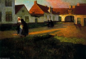 Paisaje Breton — Manuel Benedito Vives